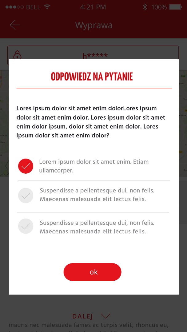 Skarby Górali - pytanie w formie tekstowej